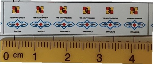 Decals 87 ostseetrans - ,