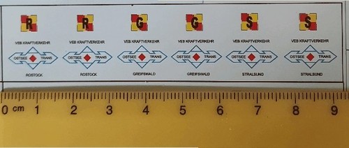 Decals 43 ostseetrans - , 1:43